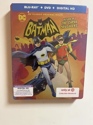 Batman: Return of the Caped Crusaders (Blu-ray, 2016, 2-Disc) Steelbook Target  - Image 1 of 2