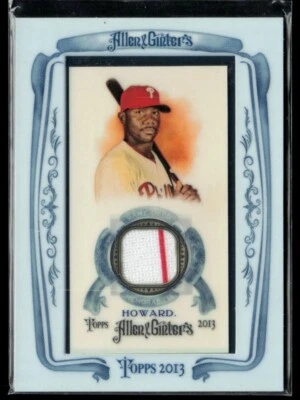 2013 Topps Allen & Ginter Framed Mini Relics #AGR-RHD Ryan Howard - Image 1 of 2