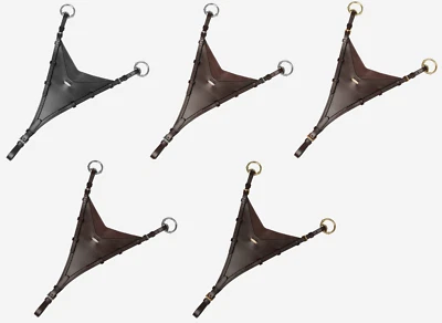 Babero Martingala LeMieux Kudos Accesorio Ajustable Negro/La Habana/Marrón Mazorca/Completo - Imagen 1 de 4