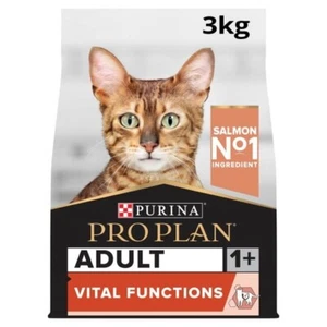 Purina Pro Plan Vital Functions Adult Cat - Dry Food with Salmon 3kg - Picture 1 of 1