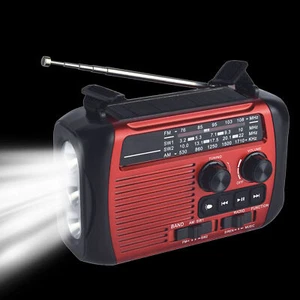 Supervivencia de radio de batería radio con batería para cortes(Color aleatorio) - Imagen 1 de 12