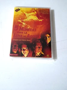 DVD "5 MUÑECAS PARA LA LUNA DE AGOSTO" MARIO BAVA UNCUT WILLIAM BERGER - Imagen 1 de 2