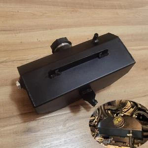 Tanque de desbordamiento de agua de expansión de radiador de refrigerante de aluminio para Ford Mustang 2015 16 - Imagen 1 de 12