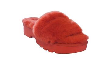 michael kors faux fur slipper shoes size 10 