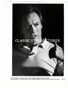 H775 Clint Eastwood close up in Bird 1988 8 x 10 vintage photograph - Picture 1 of 1