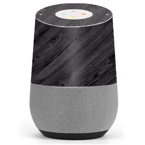 Skin Decal Vinyl Wrap for Google Home stickers skins cover/ Black Wood - Picture 1 of 1