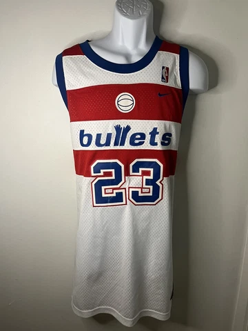 VTG Nike Authentic NBA Washington Bullets Michael Jordan Jersey Size XL +2 Cover
