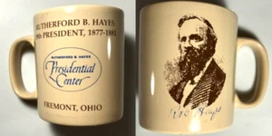 Vintage Staffordshire England Rutherford B Hayes Presidential Center Coffee Mug! - Picture 1 of 8