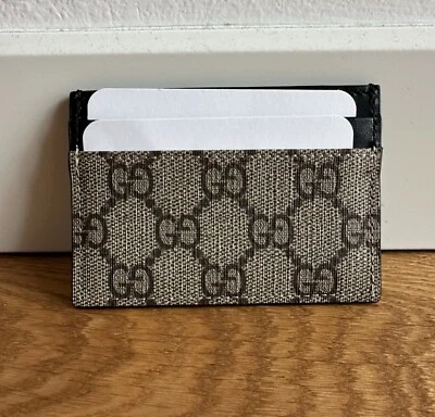 Gucci Kartenetui Beige Monogram GG - Bild 1 von 4