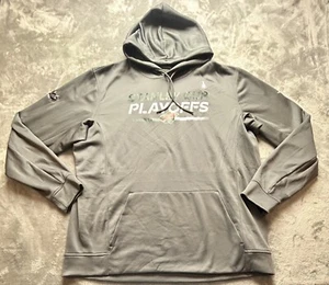 Minnesota Wild Fanatics Authentic Pro 2023 Stanley Cup Playoffs Hoodie 2XL - Picture 1 of 4