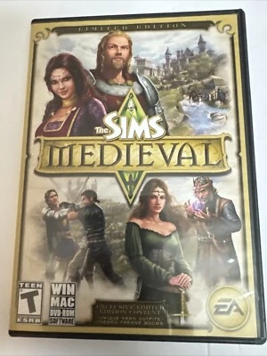 Sims Medieval Limited Edition (Windows/Mac DVD-Rom, 2011) with Manual - Image 1 of 3