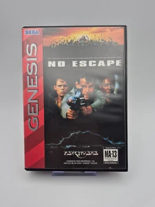 No Escape (Sega Genesis) Complete In Box W/ Registration Card - Picture 1 of 8