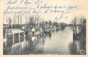 Olivet - The Loiret Upstream from the Bridge - Picture 1 of 2