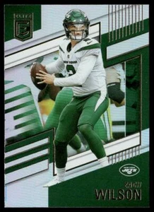Zach Wilson 2022 Donruss Elite #5 New York Jets BYU - Picture 1 of 2