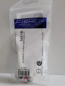 Fisher 54518 Ferramenta Riparazione Stelo Girevole Destro Acciaio Inox - Foto 1 di 3