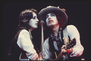 Bob Dylan And Joan Baez 3 Musicians, Great music, Wall Art 16x24, 24x36 Poster - Picture 1 of 1