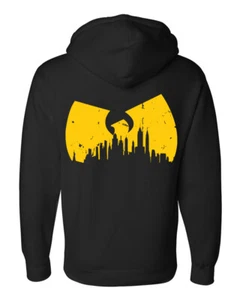 Sudadera con capucha New York City Skyline - Wu hip hop - Method Man 90s boom bap sudadera - Imagen 1 de 6