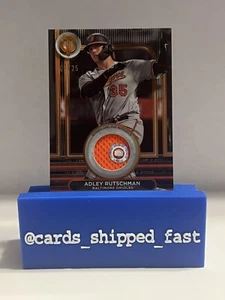 🔥 Adley Rutschman Game Used Patch 2024 Topps Tribute #/25 Baltimore Orioles 🔥 - Picture 1 of 2