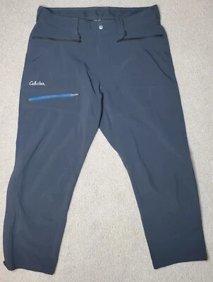 Pantalones Cabela's Hombre Talla 40x30 Exterior Gris Carga 906304 Poliéster/Spandex Foto 1 de 4