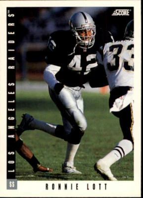 1993 Score #227 Ronnie Lott - NM - Image 1 of 2