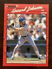 Howard Johnson New York Mets Donruss 1990 Card 99 Free Shipping