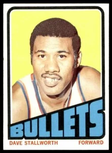 1972-73 Topps Nm-Super Nice Dave Stallworth 32 Baltimore Bullets #132 - Picture 1 of 2