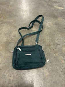 Baggallini Dreifach Reißverschluss Tasche Umhängetasche Einkaufen Reisen Organisieren Stil - Bild 1 von 10