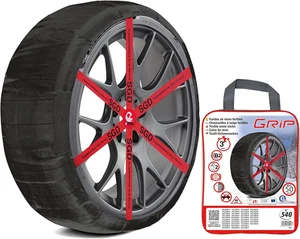 - Grip - Catene Da Neve Tessili Taglia N. 540 - Foto 1 di 12