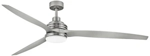 72" Hinkley Artiste Brushed Nickel LED Wet-Rated Smart Ceiling Fan - Picture 1 of 1