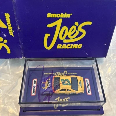 1994 Matchbox Smokin Joes Racing #23 Jimmy Spencer SIGNED New In Case - Image 1 of 4