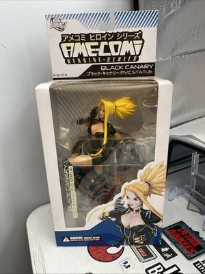 DC Direct Ame Comi Black Canary Heroine Series Jack Mathews PVC Estatua Nueva Foto 1 de 4