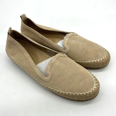 Vaneli Sport Women Slip On Size 8 M Espadrille Flats Beige Suede - Image 1 of 4