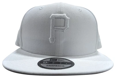 Snapback branco New Era 9Fifty Pittsburgh Pirates MLB (70657161) - OSFA - Imagem 1 de 4