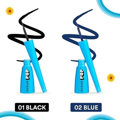 Delineador de ojos mate SUGAR POP | Enriquecido con aceite de ricino | A prueba de manchas | Resistente al agua Foto 1 de 4