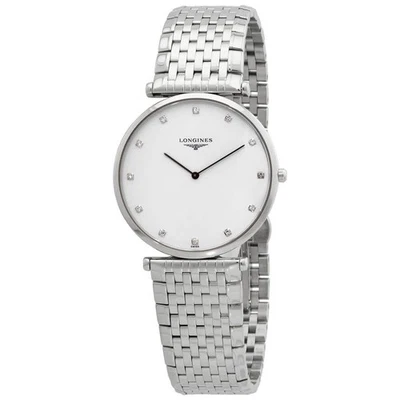 Кварцевые мужские часы Longines La Grande Classique белый циферблат L4.766.4.17.6 - Изображение 1 из 3