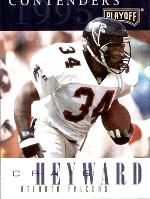 Craig Heyward 1995 Playoff Contenders #37 Falcons FREE SHIPPING AutographDen - Image 1 of 2