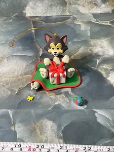 Figaro con regali e topo Disney Grolier DCO decorazione natalizia #021903 - Foto 1 di 5