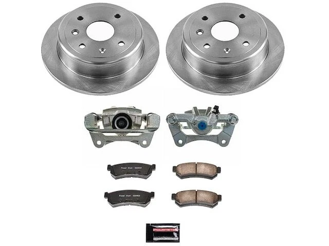 Kit de pastillas de freno trasero y rotor para Suzuki Forenza CF925RT 2007-2008 Foto 1 de 1