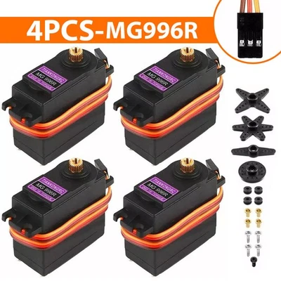 4pcs MG996R Digital Servo Motor 180° Metal Gear HIGH Torque 15KG for RC Super-- - Bild 1 von 4