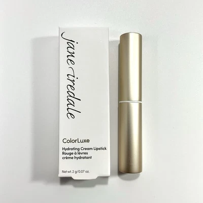 Jane Iredale Color Luxe Hydrating Cream Lipstick SCARLET 2g / 0.07oz NEW in BOX - Image 1 of 4