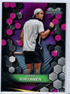 2024 TOPPS GRAPHITE TENNIS OTTO VIRTANEN PINK REFRACTOR #04/15 - Picture 1 of 1