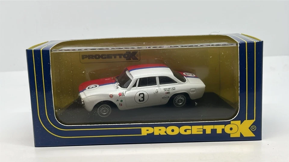 PROGETTO K PK 2061  ALFA ROMEO GIULIA GTA CAMP. USA TRANS-AM 1967  scala 1:43 - Immagine 1 di 4