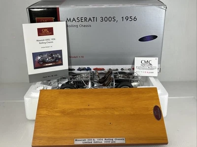 1/18 CMC 1956 Maserati 300S Rolling Chassis M-109 RARE - Image 1 of 4