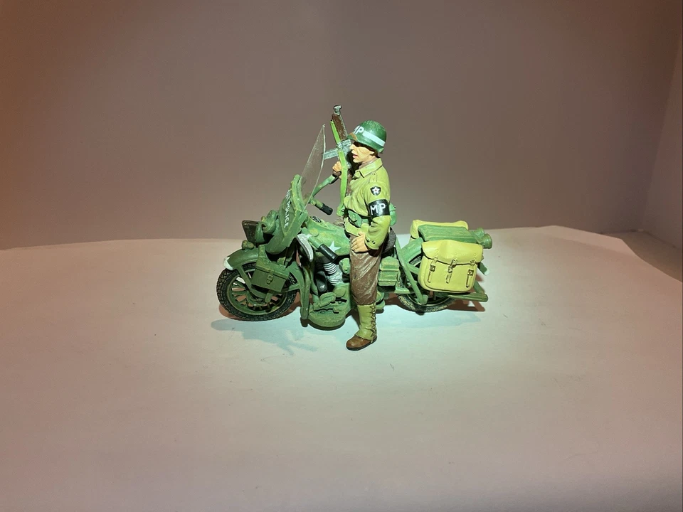 MOTO KING & COUNTRY D DAY DD283 EJÉRCITO EE. UU. M.P. Foto 1 de 4