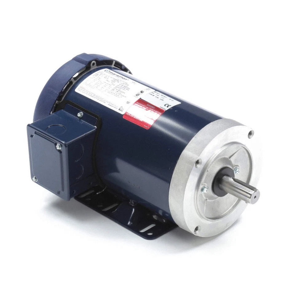 LEESON 145TTFR6009 GP Motor,2 HP,3,500 RPM,230/460V,145TC 44P036 - Image 1 of 1