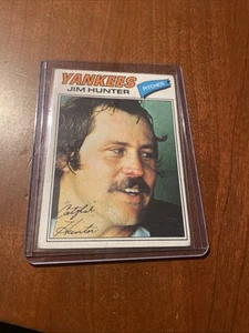 1977 Topps Baseball #280 Jim Hunter EX Yankees - Picture 1 of 2