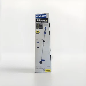 New Kobalt 24-Volt, 12-in Straight Cordless String Trimmer BARE TOOL ONLY - Picture 1 of 2