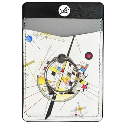 Kartenetui zum Aufkleben für Handy Kartenetui Ringetui Wassily Kandinsky - Bild 1 von 4