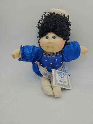 Escultura suave Cabbage Patch Kids Christmas Club 1990. Krystina. Sin patines  Foto 1 de 4