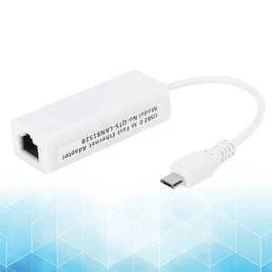 Adaptador de tarjeta de red micro USB a puerto Ethernet Rj45 para AM - Imagen 1 de 22
